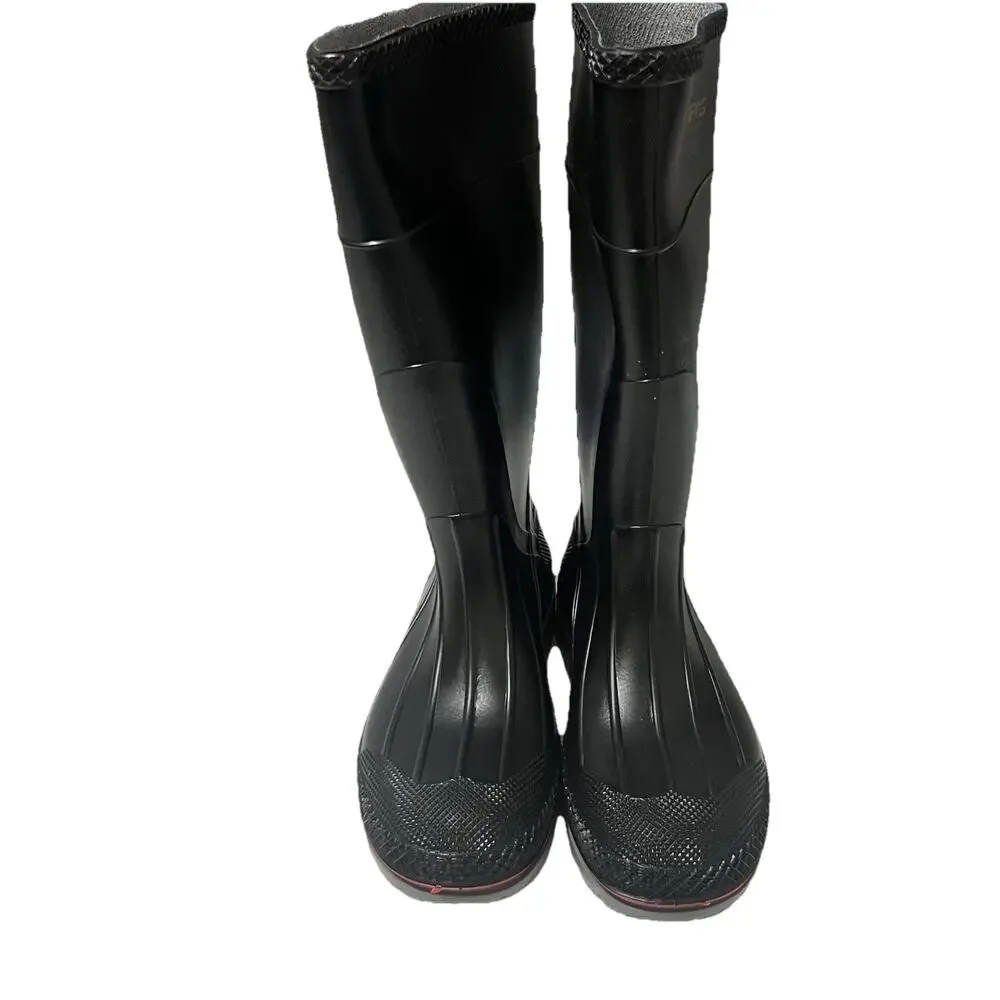 Honeywell 75108-BLM-100 XTP Knee‎ Boots, Size 3, PVC, Black/Red/Gray